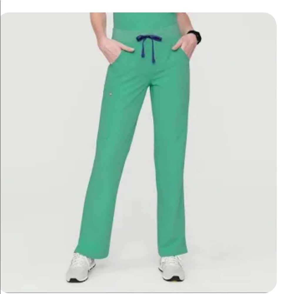 Figs Cade Surgical Green Scrub Pants